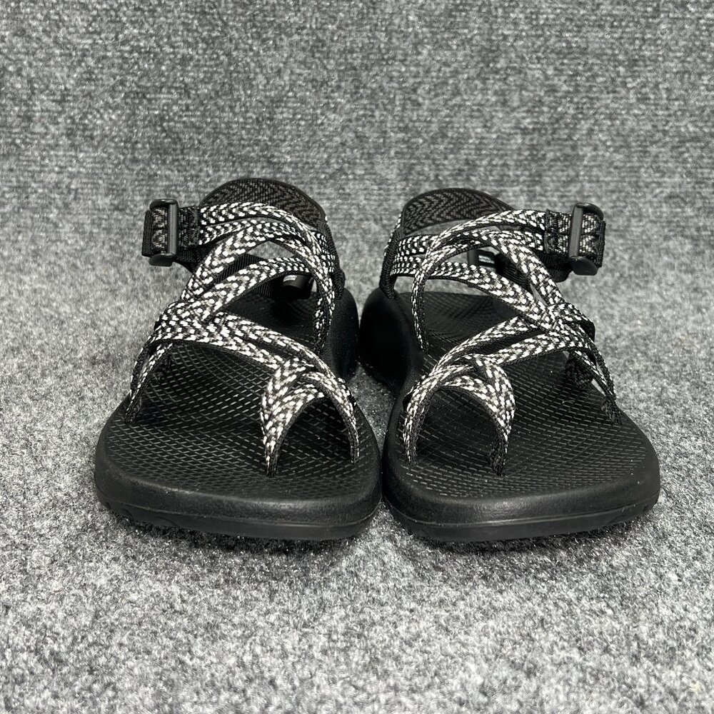 Chaco ZX/2 Classic Sandals Women''s 7 Black White Athletic Outdoor Hiking Water‎ - Picture 2 of 11